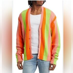 NWT PacSun Freddy Sunrise Cardigan L